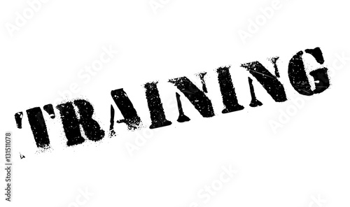 Training rubber stamp