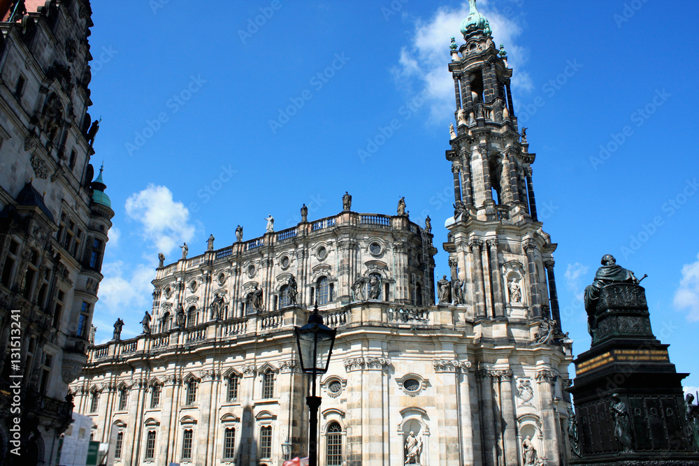 Cathedral of the Holy Trinity, previously the Catholic Church in Dresden, Germany