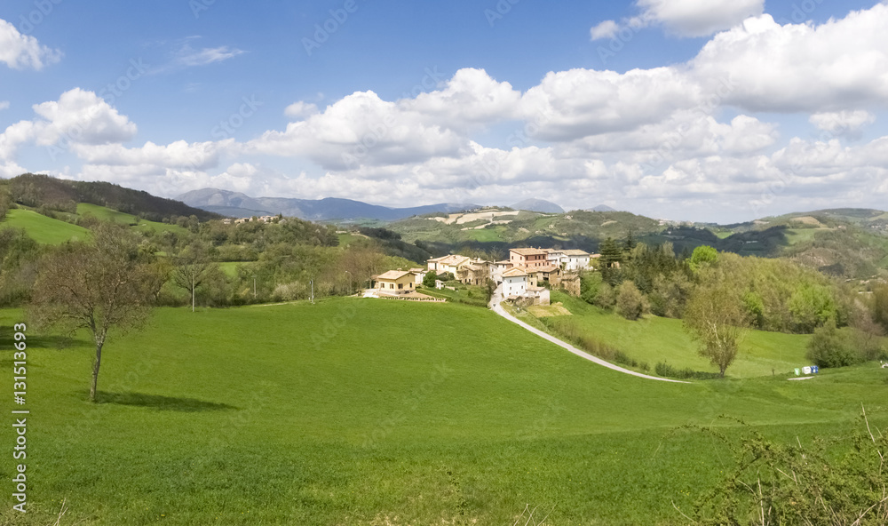 Panorama of the Apennine