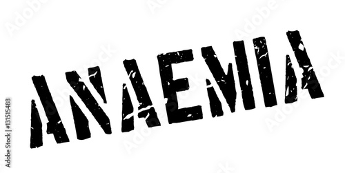 Anaemia rubber stamp