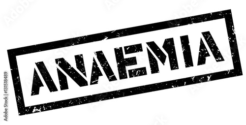 Anaemia rubber stamp