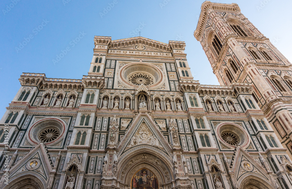 Duomo and Bell tower in Florence, Italy