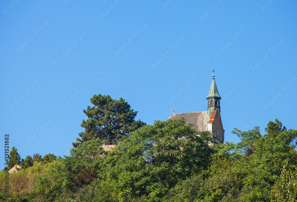 Small church in Sremski Karlovci town, Fruska gora national park, Serbia