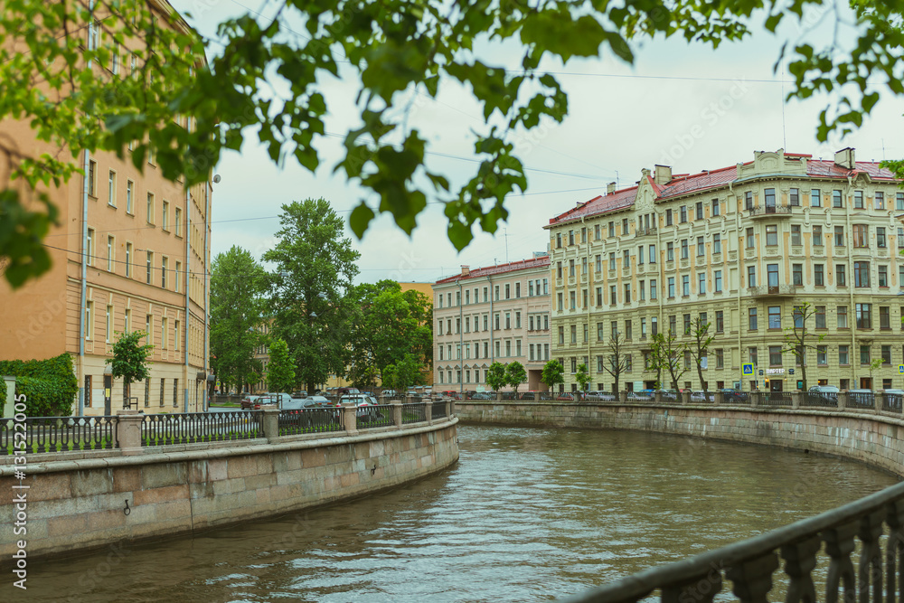 Embankment in St. Petersburg, Russia June 14, 2016