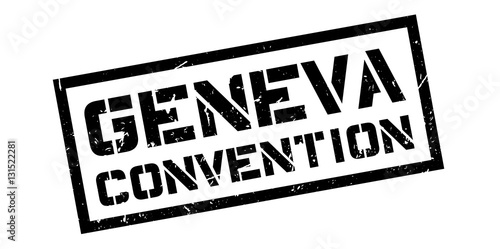 Geneva Convention rubber stamp