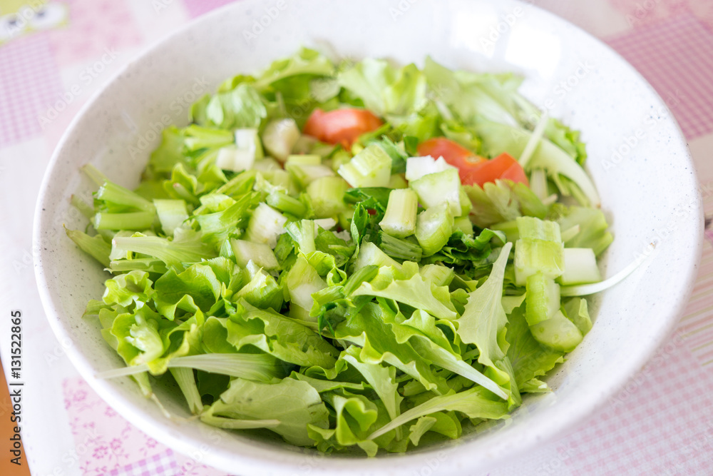 plate of mixed salad, with tomatoes plate of mixed salad, with tomatoes