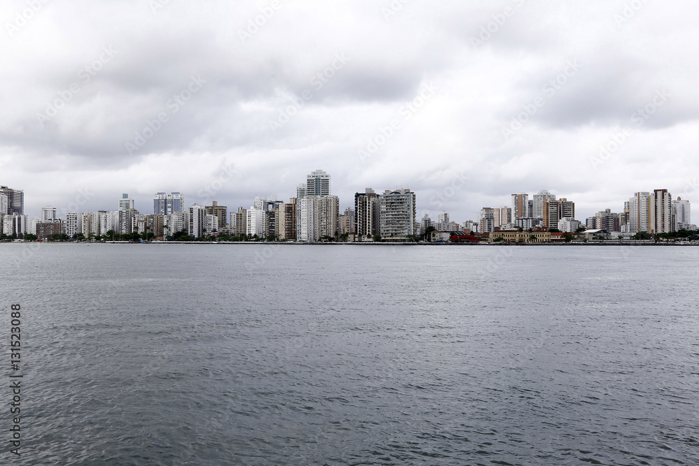 cityscape of santos
