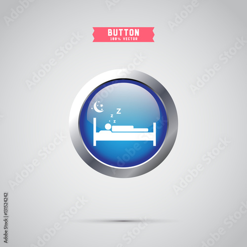 sleeping sign. icon design