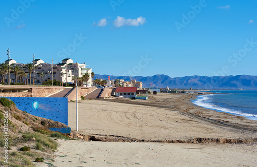 Coastline at Retamar. Province of Almeria. Spain photo