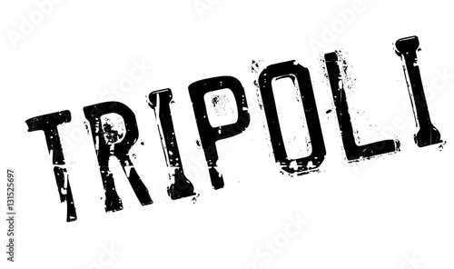 Fotografía Tripoli stamp rubber grunge