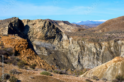 Tabernas Desert in Spain