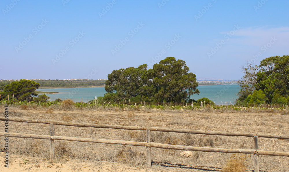 Fototapeta premium Parque Natural de La Mata y Torrevieja