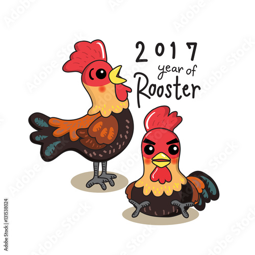 Cute Rooster
