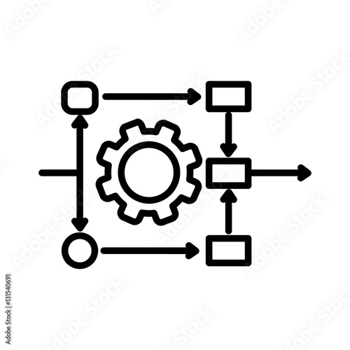 workflow automation illustration design