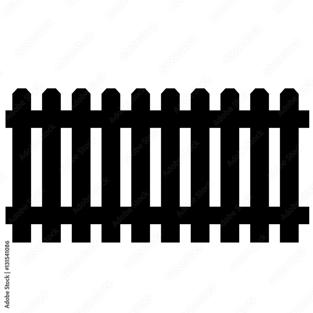 Black fence Black fence