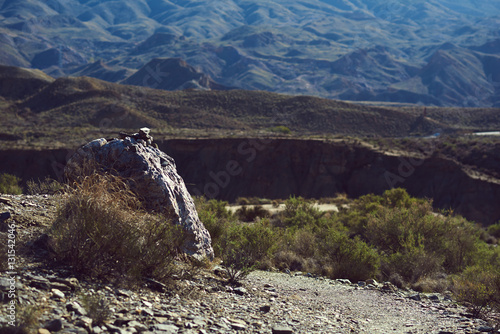 Tabernas Desert in Spain