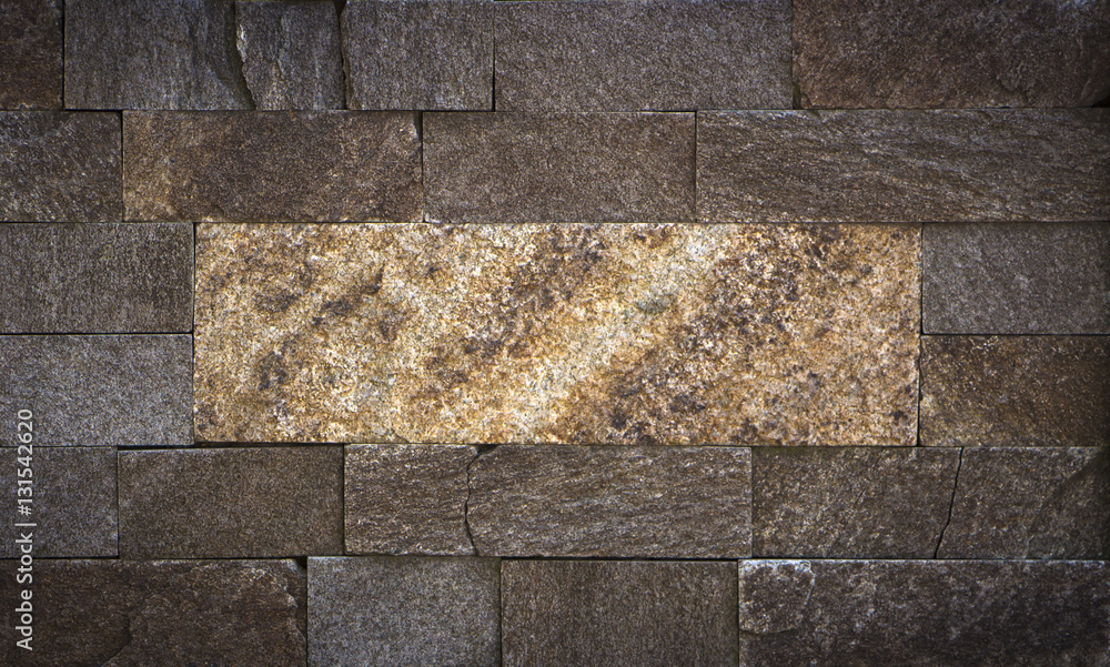 Obraz premium Samples of decorative facing stone