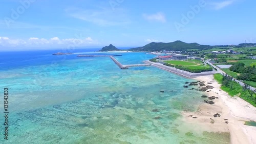 沖縄 離島の空撮