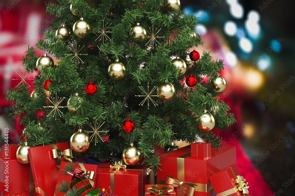 Christmas tree. Christmas tree.