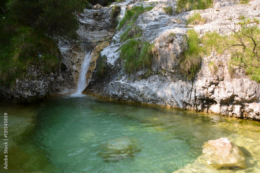 The fantastic landscapes of nature, waterfalls The fantastic landscapes of nature, waterfalls