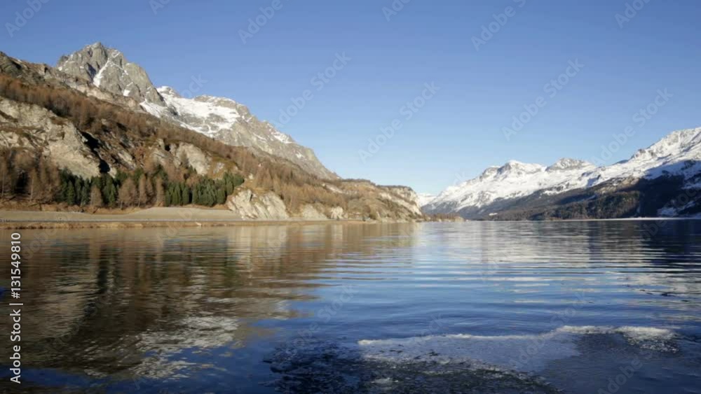 Lake Sils in Switzerland Lake Sils in Switzerland