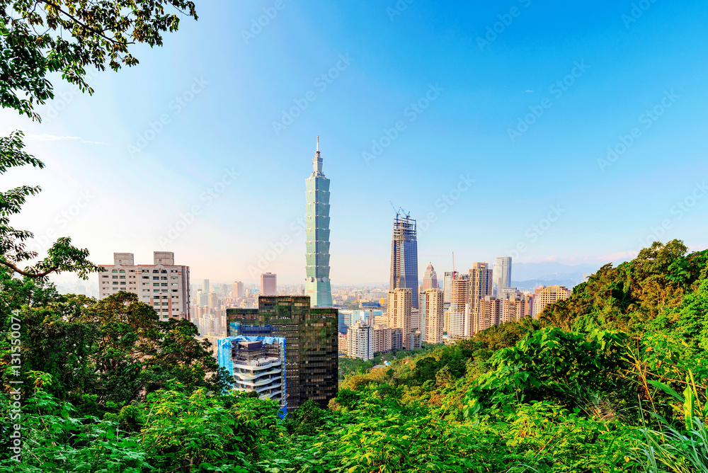 View of downtown Taipei View of downtown Taipei