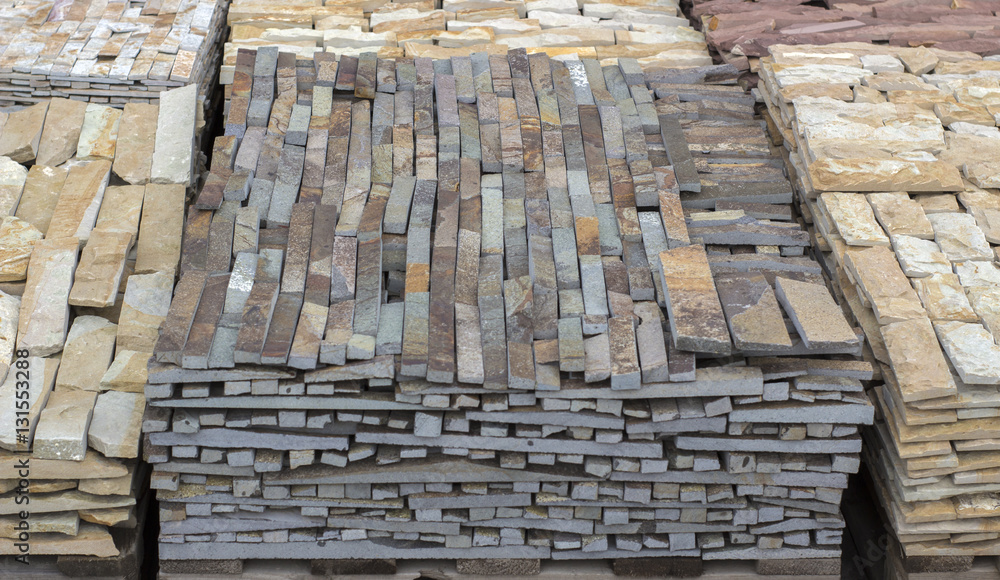 decorative building stone on a pallet can be used for advertising decorative building stone on a pallet can be used for advertising