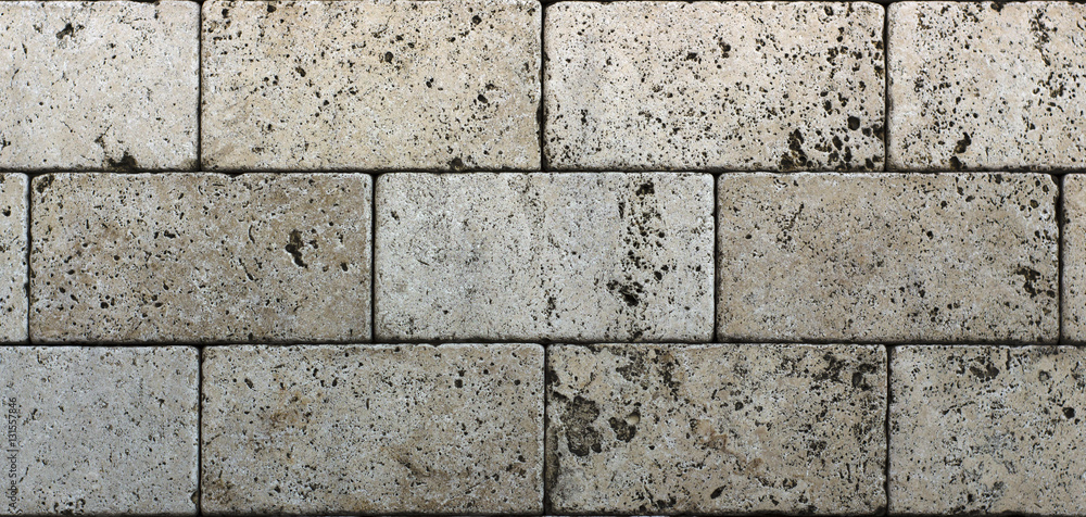 Fototapeta premium travertine stone texture Termolit wall tiles, slate