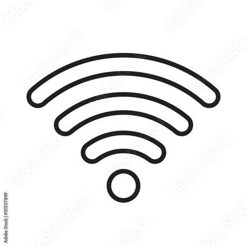 Wifi signal icon transparent vector