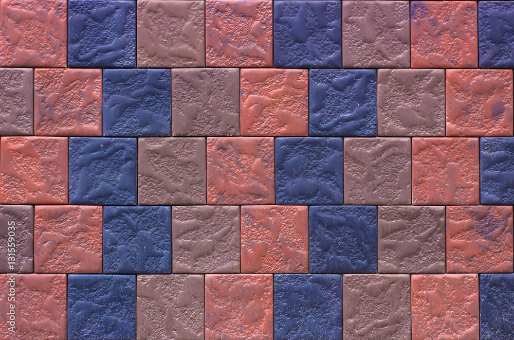 colored concrete paving slab with a beautiful high-quality texture