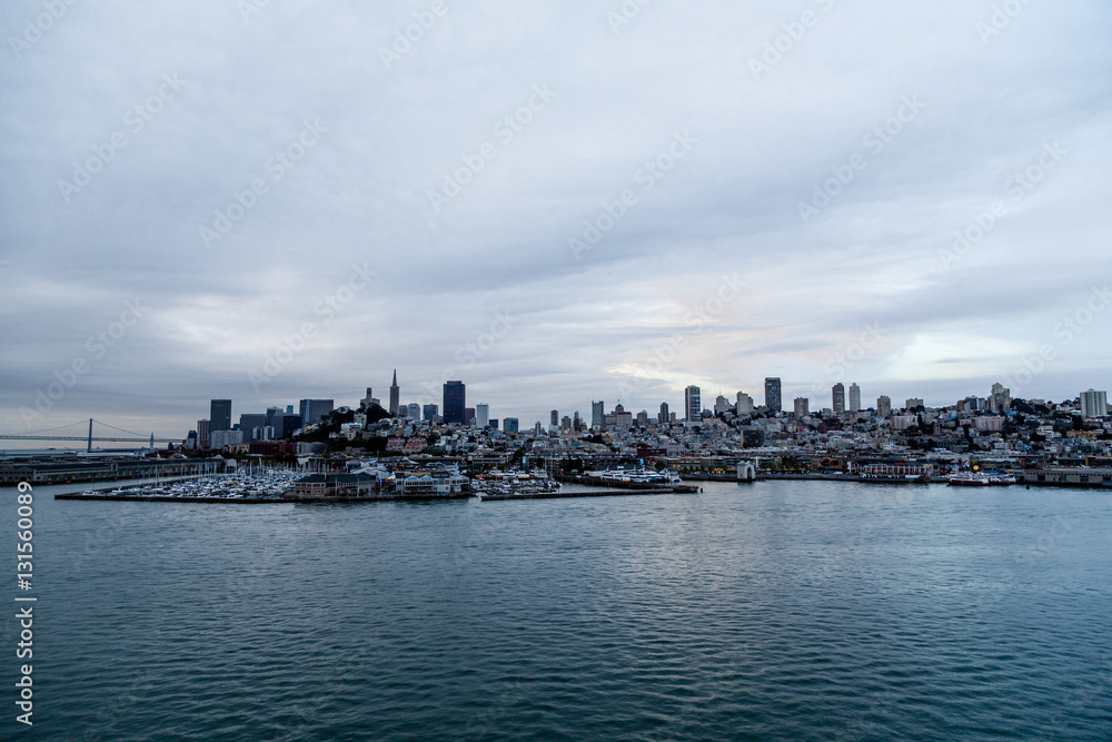 Dawn Over San Francisco Piers