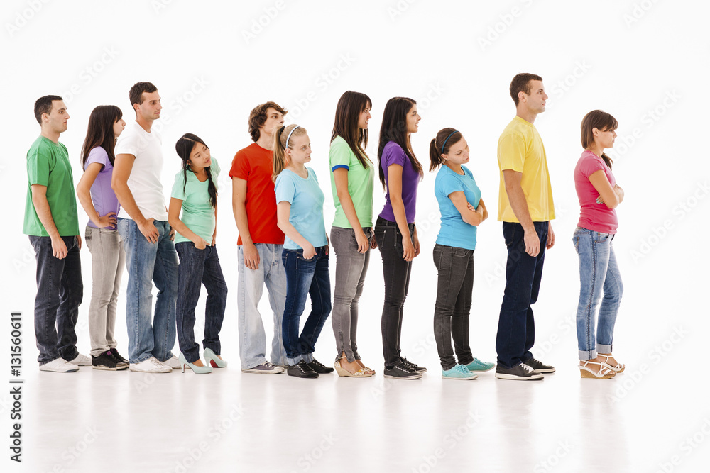 Obraz premium In the Queue