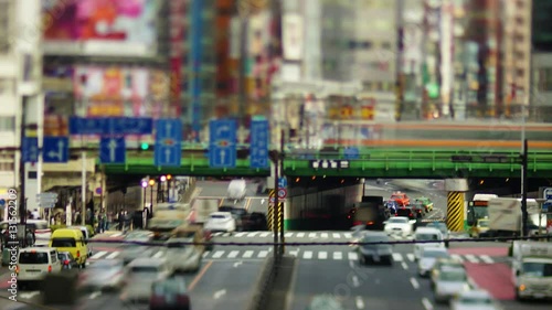 新宿の交差点 / Time Lapse