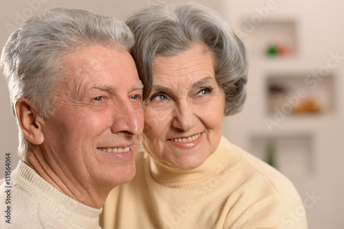 mature couple in love