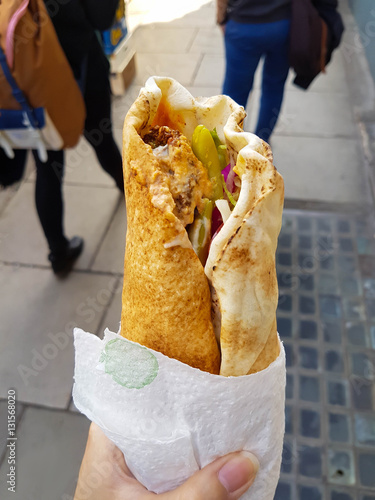 Fajita from Portobello Market, London