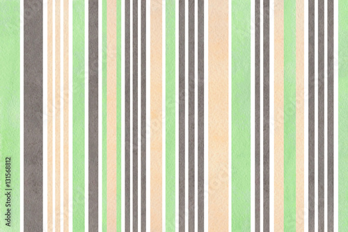 Watercolor striped background.