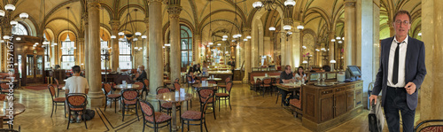 Foto Cafe Central Wien Innen Panorama