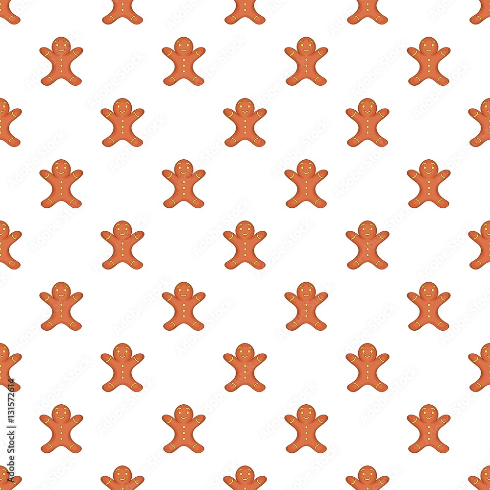 Christmas cookie pattern. Cartoon illustration of christmas cookie vector pattern for web Christmas cookie pattern. Cartoon illustration of christmas cookie vector pattern for web