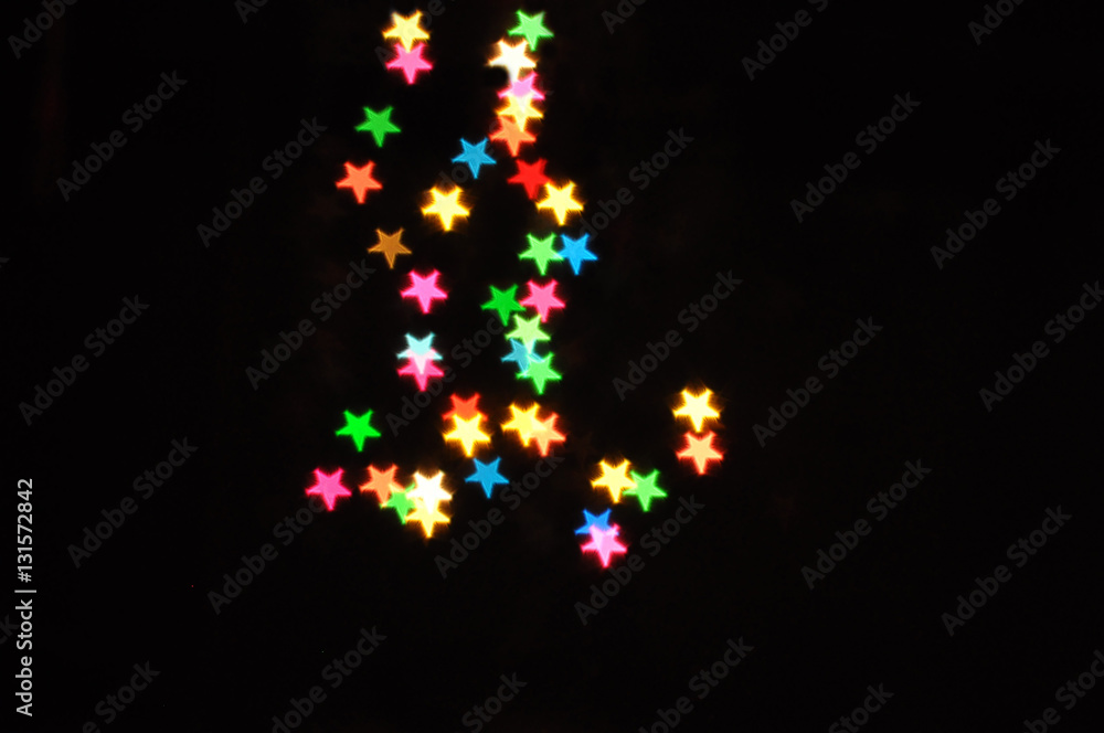 Stars sign in night background