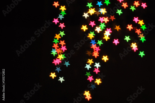 Stars sign in night background