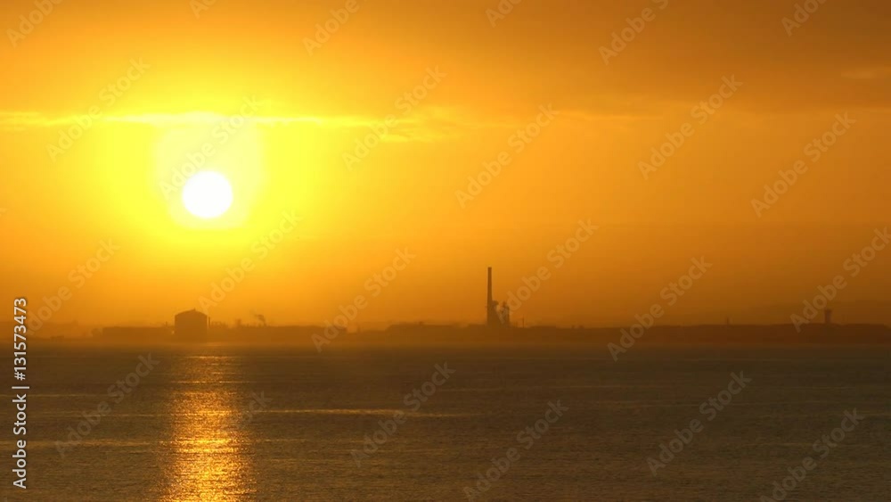 Golden sunrise in Lisboa Golden sunrise in Lisboa