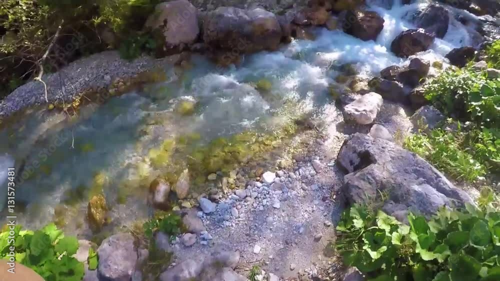 Alpine stream, Austria, September 2016 Alpine stream, Austria, September 2016