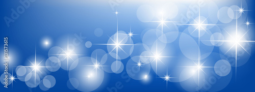 vector Christmas background with circles and shine
