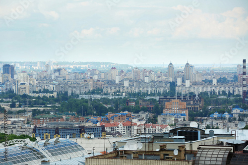 Beautiful panoramic view of city