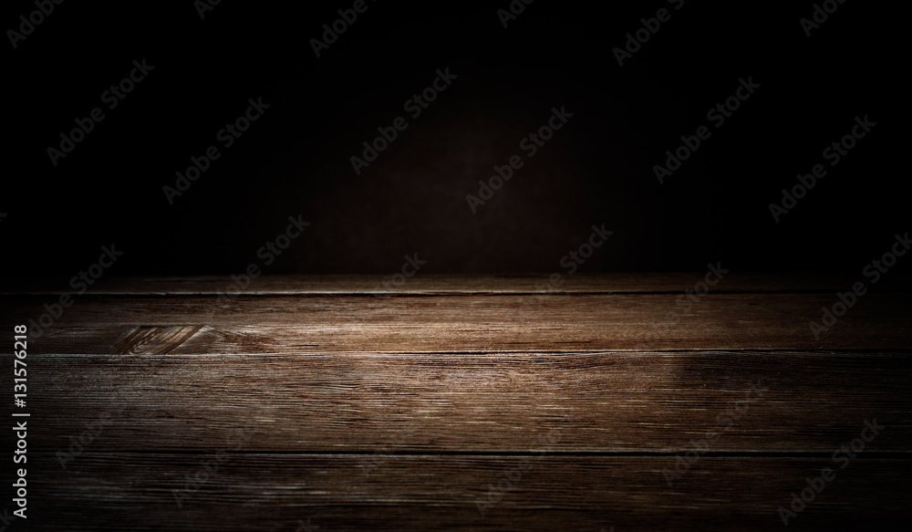 Obraz premium elegant wooden texture on brown background