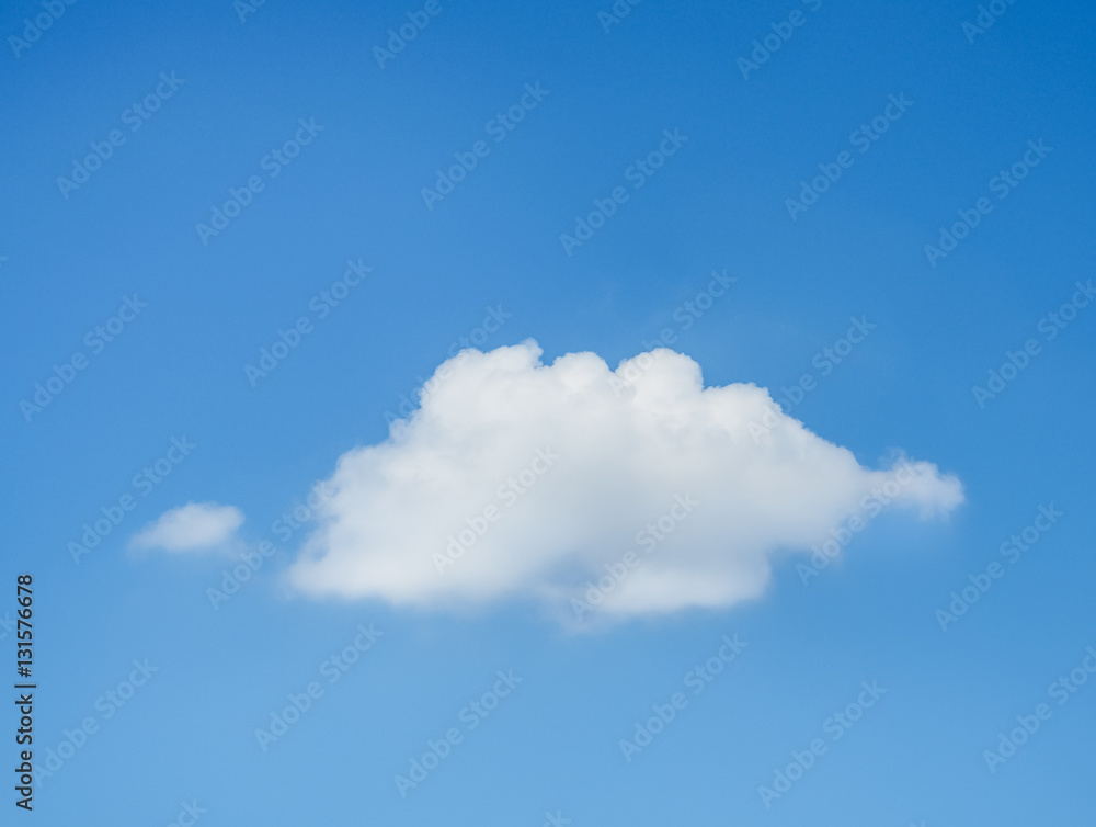 Blue sky and clouds in daylight, used as background Blue sky and clouds in daylight, used as background