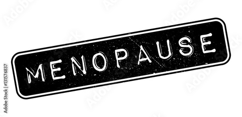 Menopause rubber stamp