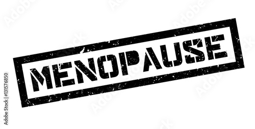 Menopause rubber stamp