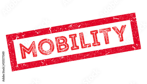 Mobility rubber stamp