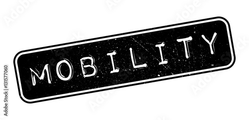 Mobility rubber stamp